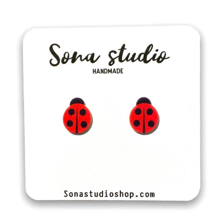 Ladybug Earrings