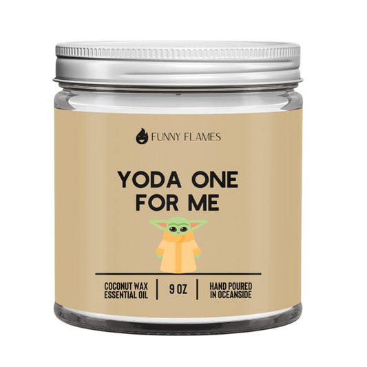 Yoda One For Me Candle