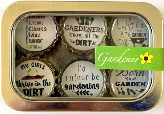 Gardener / Summer Decor Magnets