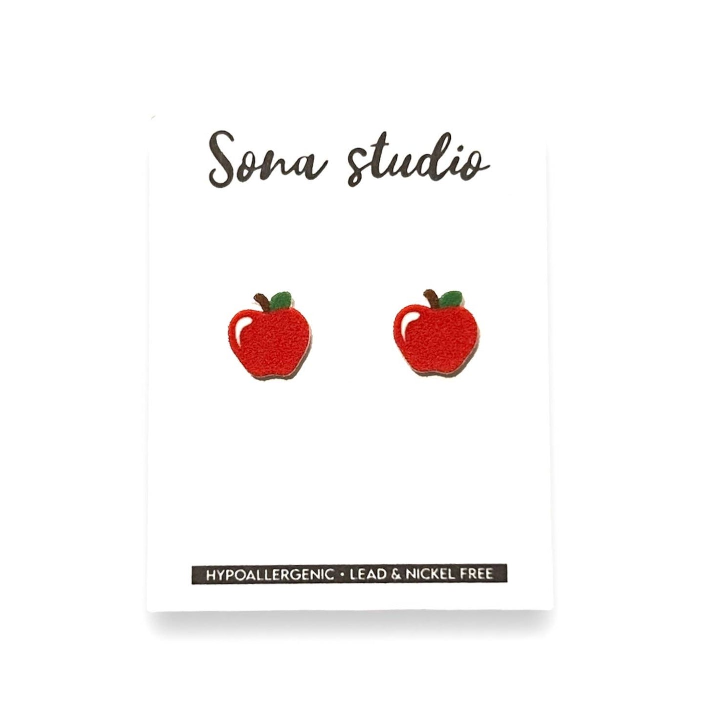 Apple Earrings