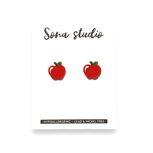 Apple Earrings